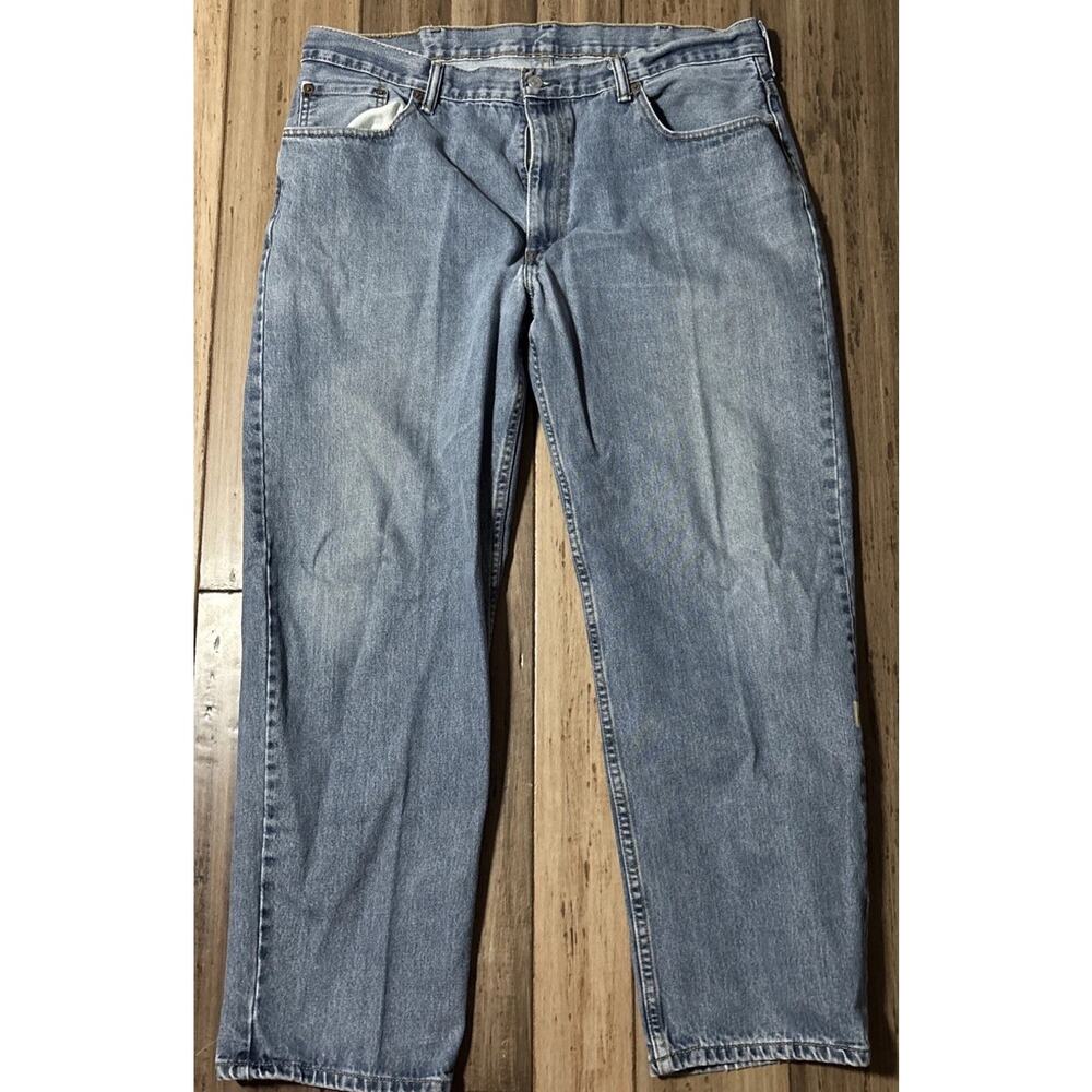 Levi's 550 Men's Relaxed Fit Jeans 40x32 Medium Wash Blue Denim